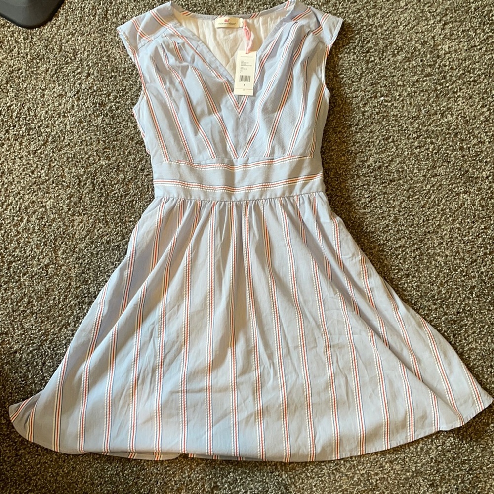 Vineyard Vines seersucker dress